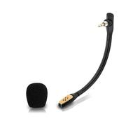 Microfono da gioco con copertura in schiuma il microfono delle cuffie per Logitech ASTRO A40 A40TR Replacmenet (Black)