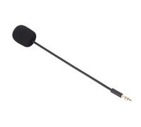 Microfono da gioco universale da 3,5 mm sostitutivo del microfono dell'auricolare Microfono sostitutivo flessibile a 360 gradi per cuffie da gioc