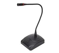 Microfono da Tavolo a Collo di Cigno Regolabile a 360 Gradi con Riduzione del Rumore per Registrazioni Broadcast di Conferenze, per Apparecchiature di Registrazione Musicale, ABS+metallo