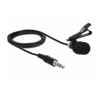 Microfono DeLOCK 66279 omnidirezionale cablato con clip e cavo 1,8 m