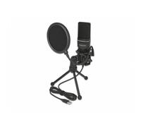 Microfono DeLOCK 66331 USB cardioide con filtro pop e supporto antiscivolo