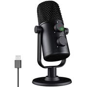 Microfono di registrazione da studio USB a condensatore PC microfono esterno con supporto Plug and Play per registrazione personale YouTube Podcast Gaming Skype Video