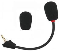 Microfono di ricambio compatibile con cuffie da gioco wireless HyperX Cloud Alpha - Microfono a braccio rimovibile con cancellazione del rumore con indicatore di disattivazione del rumore a LED