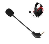 Microfono di ricambio da 3,5 mm, compatibile con Kingston Hyperx Cloud Alpha Cloud/Hyper X Cloud 2/Hyperx Cloud 3/Cloud Core/Cloud Pro, Cloud X Microfono a cancellazione del rumore per videogiochi