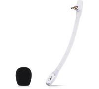 Microfono di ricambio per cuffie da gioco Astro A40TR A40, microfono bianco rimovibile con cancellazione del rumore e copertura in schiuma,