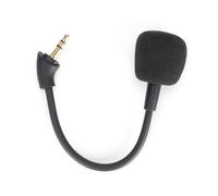 Microfono di ricambio per cuffie da gioco compatibile con Kingston HyperX Cloud Mix, tubo flessibile, filtro antivento in schiuma, asta staccabile,