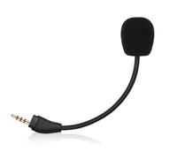 Microfono di ricambio per cuffie da gioco HyperX Cloud III, asta staccabile con cancellazione del rumore da 3,5 mm per PC, Xbox One, PS4, PS5