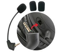 Microfono di ricambio per HyperX Cloud, Cloud X, Cloud II, Cloud Core, Cloud Pro Silver (vecchia versione prima del 2021) - Microfono a braccio con cancellazione del rumore compatibile con console di