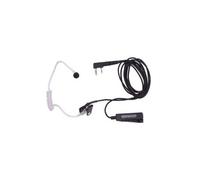 Microfono di sorveglianza Kenwood con PTT Cuffia trasparente con microfono a bavero PTT