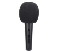 Microfono Dinamico Cablato, Microfono Mobile a Bassa Latenza della Latenza del Pattern Cardioide con un Cavo XLR a 6,35 Mm per l'amplificatore (BLACK)