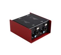 Microfono Dinamico Cablato Portatile con Amplificatore 48V Controllo del Volume per Monitoraggio Cuffie Personale