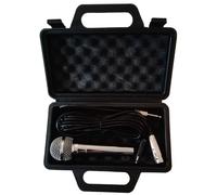 Eurosell Microfono Dinamico Mano Cantare Rap Argento Metallo Micro- Top