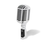 Microfono Dinamico Retro Classico Microfono Cardioide Vintage con Cavo XLR