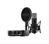 Rode Microfono Professionale Nt1 Signature Black + Ai-1 Studio Kit Mk2