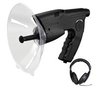 Microfono Direzionale Parabolico, Kit di ascolto con parabola, telescopio monoculare for l'ascolto degli uccelli 8 x 20 mm, for l'ascolto a lungo raggio