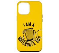 Microfono divertente Watergate Era Bugged Retro Politico Umorismo Custodia per iPhone 12 Pro Max