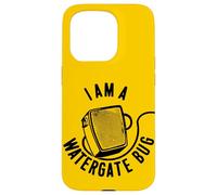 Microfono divertente Watergate Era Bugged Retro Politico Umorismo Custodia per iPhone 15 Pro