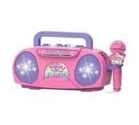 Microfono e altoparlante per bambini, macchina per karaoke per bambini | macchina da canto per bambini con altoparlante, macchina portatile per karaoke per adulti, per strumenti, effetto
