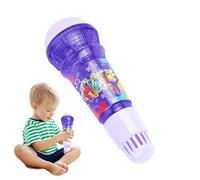 Microfono eco per bambini - microfono karaoke retrò, giocattolo musicale portatile | Nessun del suono della batteria, potenziatore vocale il gioco, l'apprendimento o le prest