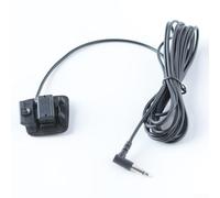 Microfono esterno da 3,5 mm per auto, stereo, con cavo, pannello per tettuccio, in ABS, cavo da 300 cm, compatibile con sistemi di navigazione