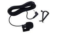Microfono esterno omnidirezionale per auto da 3 metri con 2,5 mm compatibile con Pioneer -vm1 Plus Select for Pioneer stereos -30db sensibilità 50hz-20khz gamma nero