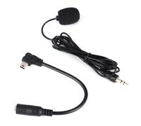 Microfono esterno per action camera GoPro Jack a 3 poli da 3,5 mm Adattatore per trasferimento audio Cavo Chiarezza vocale Plug and Play Suono chiaro