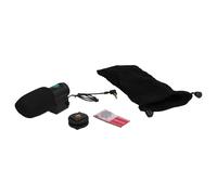 Microfono esterno per Sony Alpha A450 A450L A500 A450Y fotocamera + batteria