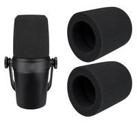MICROFONO FILTRO POP 2 PEZZI PER SHURE MV7 MV7X PROTEZIONE SCHIUMA MIC