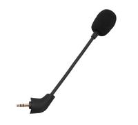 Microfono flessibile con connettore da 3,5 mm, omnidirezionale, rimovibile, compatibile con le cuffie cablate HyperX Cloud.