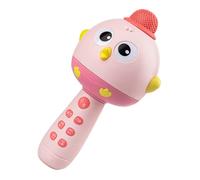Microfono Giocattolo 2 in 1 a Forma di Gallina con Modificatore di Voce