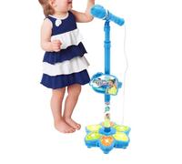 Microfono Giocattolo Macchina Cantante Senza Fili con Colorate | Microfono per Bambini con Supporto Integrato per Bambini, Ragazzi e Ragazze, Feste di Compleanno, Performance e