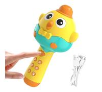 Microfono Giocattolo per Bambini 2 In 1 Altoparlante Portatile A Forma Di