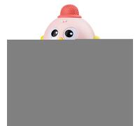 Microfono Giocattolo Per Bambini | 2 In 1 Altoparlante Portatile A Forma Di Gallina | Microfono Senza Fili Ricaricabile Con Luce LED - Per Ragazzi E Ragazze Feste Di Compleanno Casa Famiglia Soggiorno
