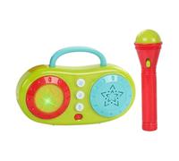 Microfono giocattolo - stimolare il potenziale musicale Promuovi lo sviluppo del cervello Karaoke Speaker Singing Machine | Strumento di apprendimento musicale multifunzionale educativo