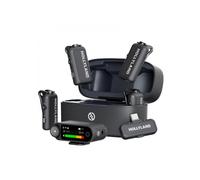 Microfono Hollyland LARK MAX 2 Combo Versatile wireless con 4 Trasmettitori e Doppio Ricevitore