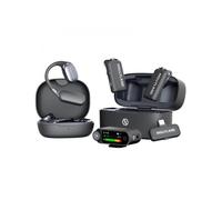 Microfono Hollyland LARK MAX 2 Wireless 8GB con auricolare OWS e autonomia 22h