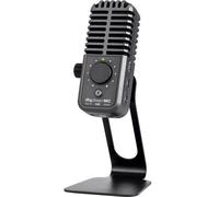IK Multimedia iRig Stream Mic Microfono a condensatore USB-C - Microfono per podcast, microfono da gaming per pc, microfono per streaming più mixer audio interfaccia audio USB