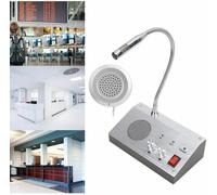 MICROFONO INTERFONO PROFESSIONALE DA TAVOLO 2 VIE CASSA ESTERNA PER UFFICI ECC.