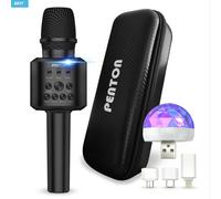 Microfono karaoke Bluetooth wireless Fenton BM7 / originale / espresso
