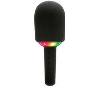 Karma Microfono Karaoke SNG N – con effetti luce – Nero