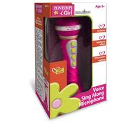 Microfono karaoke con effetti luminosi