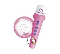 Karaoke Microphone Hello Kitty Fuchsia Pink Toy NUOVO
