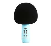 Microfono Karaoke per bambini Adulti Portatile Mic Altoparlante Macchina KTV Casa PC Smartphone per Partito Canto Registrazione Blu