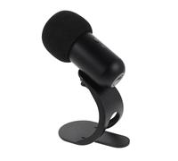 Microfono Karaoke USB Cablato Nero con Mute Rapido per Canto