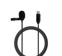 Microfono Lavalier compatibile con fotocamera DJI Osmo Pocket 3, Insta360 X4 ONE X2 X3, microfono esterno con clip da bavero USB-C Lav