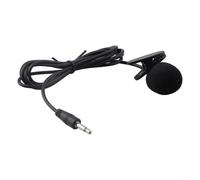Microfono Lavalier ottimizzato per una chiara acquisizione audio da tutte le direzioni, funziona bene su più piattaforme (2 poli)
