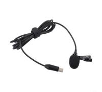 Microfono Lavalier per Insta360 X4 X3 X2 - Microfono USB-C a clip con riduzione del rumore per Vlogging (per X3/X2)