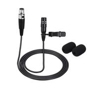 Per Ear Hook Microphone, Microfono a Gancio con Spinotto Audio Tecnico, Nero