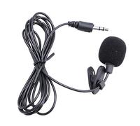 Microfono Lavalier portatile Luce 3.5mm Mic Con Clip Attiva Sicura Pickup Omnidirezionale Microfono Lavalier Microfono Per riunioni Computer