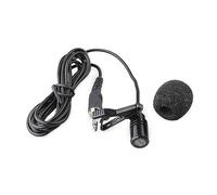 Microfono Lavalier professionale da bavero per un suono migliore Lavalier Clip On microfono con connettore da 3,5 mm